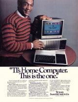 Ordinateur familial TI-99/4A de Texas Instruments (1981-1983)